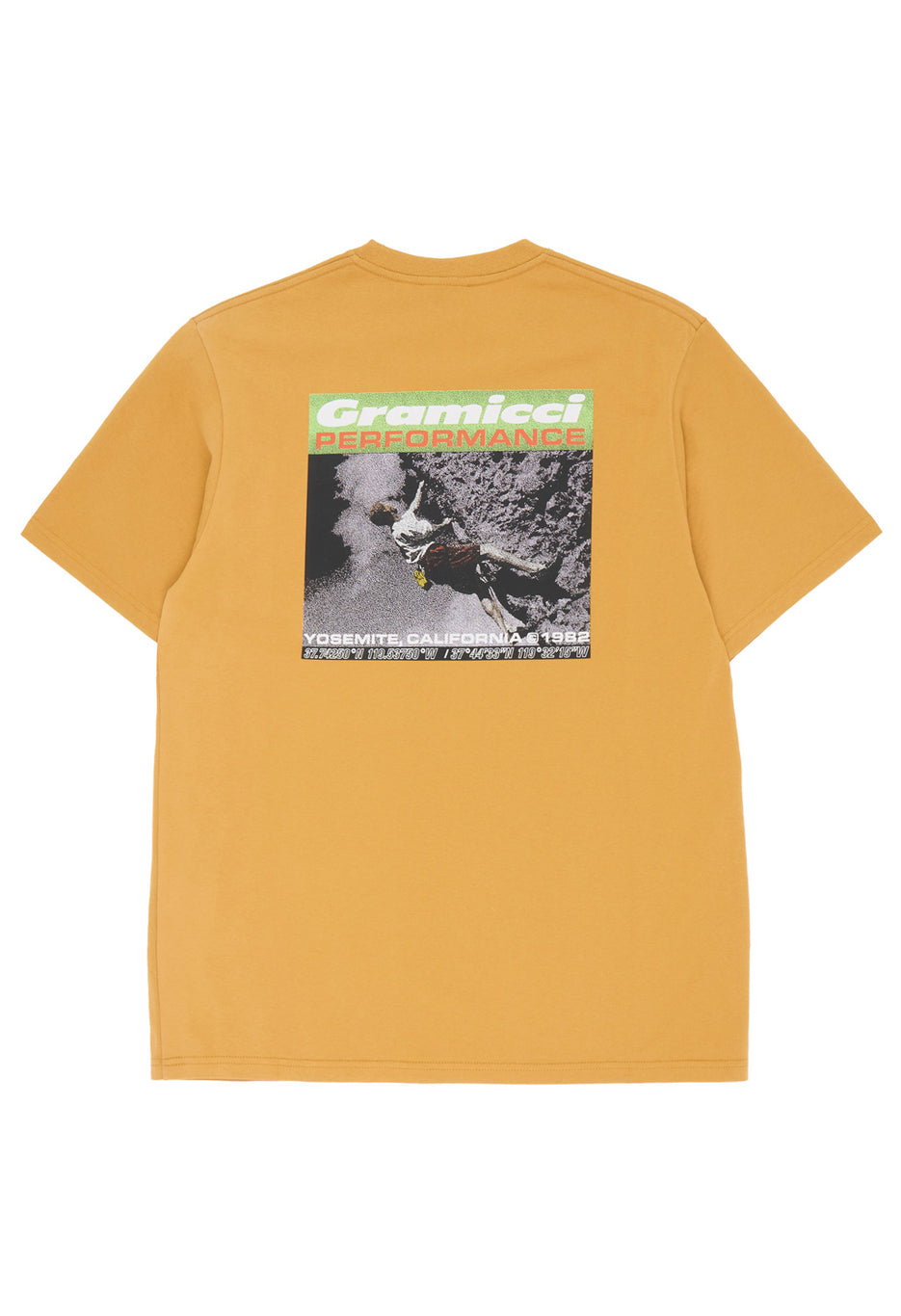 Gramicci Performance Tee - Mustard