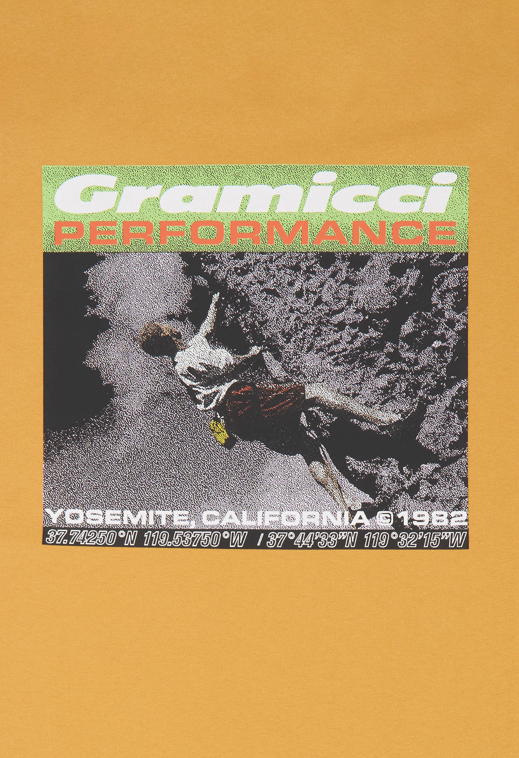 Gramicci Performance Tee - Mustard