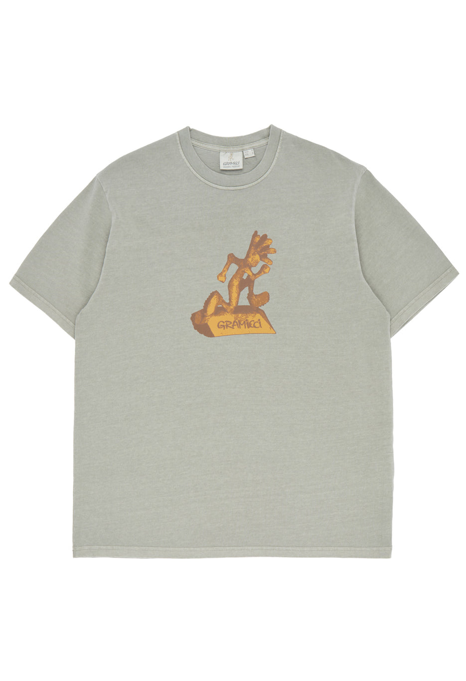 Gramicci Sculpture Tee - Grey Pigment