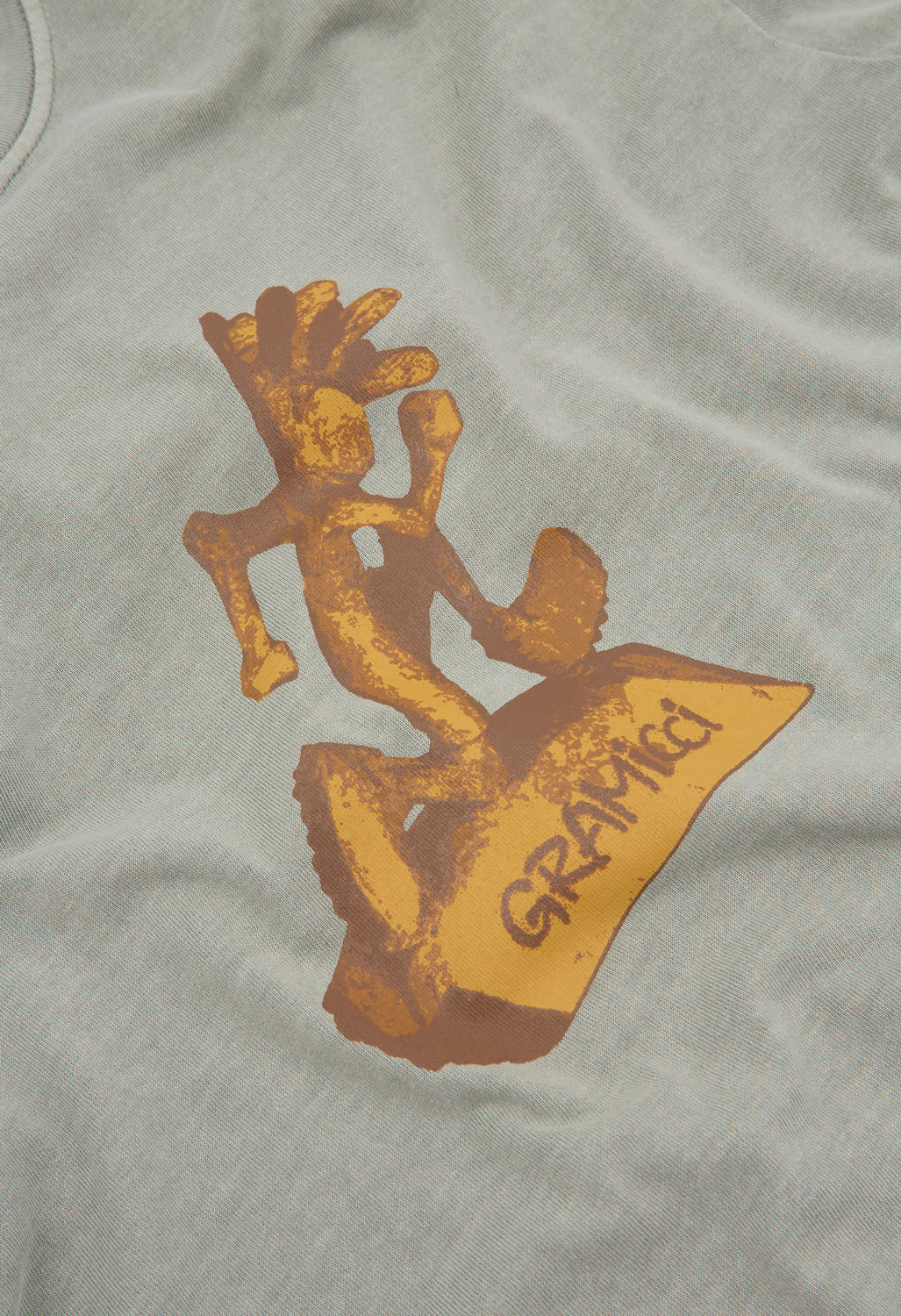 Gramicci Sculpture Tee - Grey Pigment