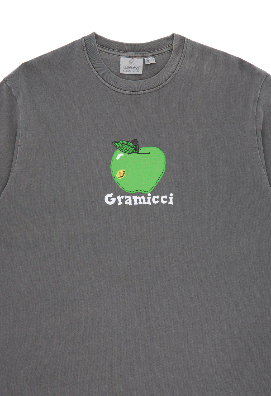 Gramicci Apple Tee - Charcoal Pigment