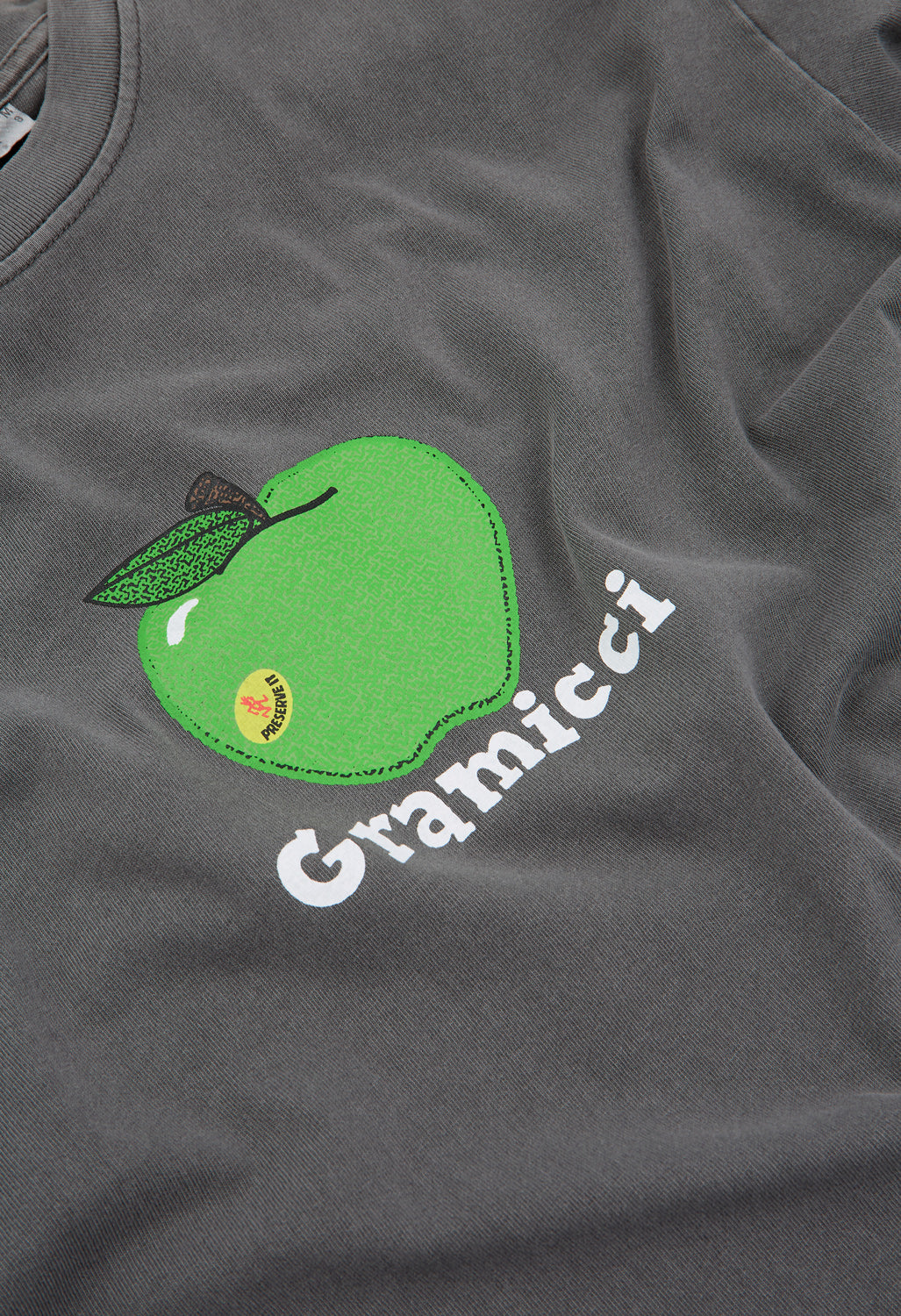 Gramicci Apple Tee - Charcoal Pigment