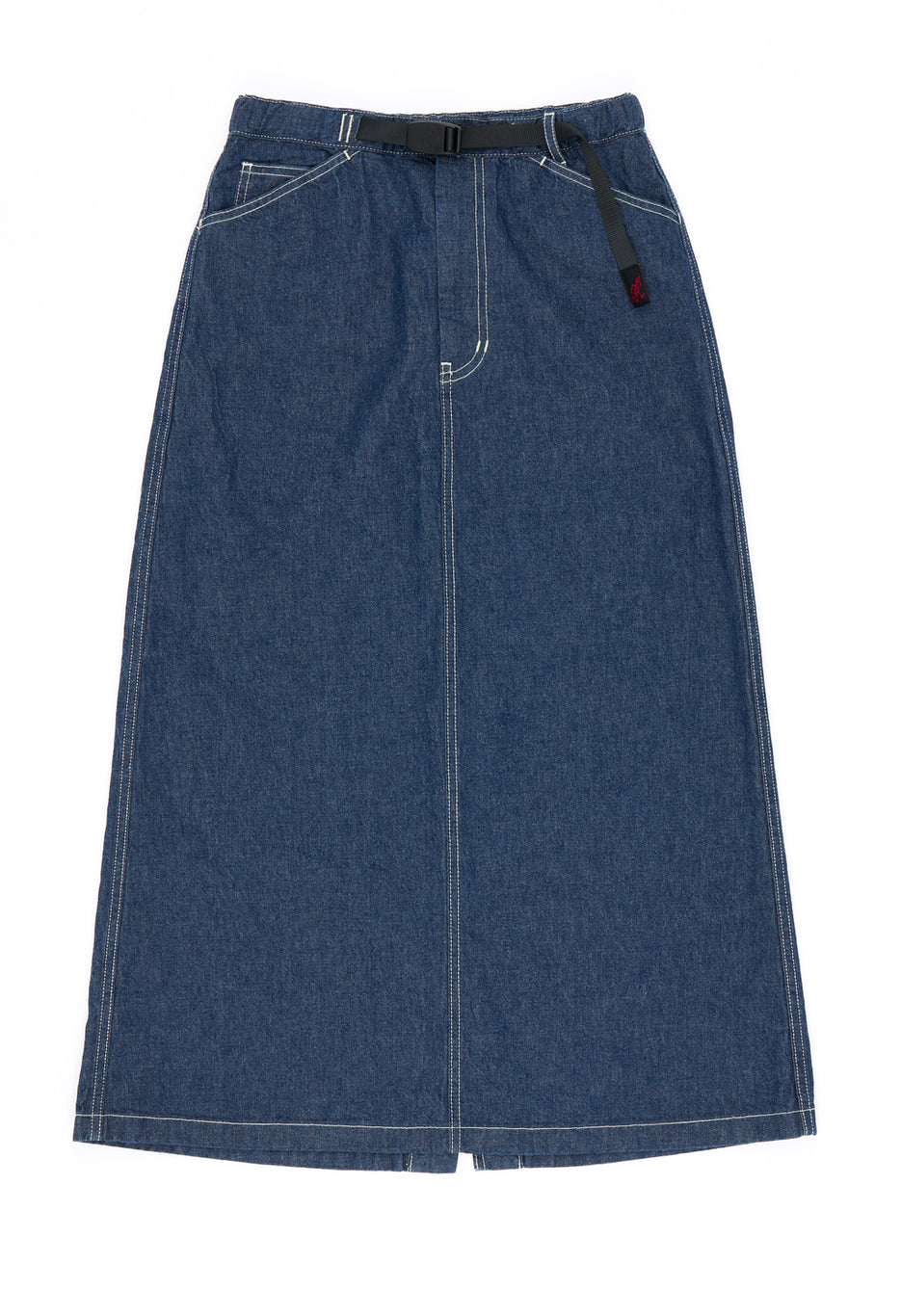 Gramicci Women's Sutter Denim Skirt - Rinsed Indigo