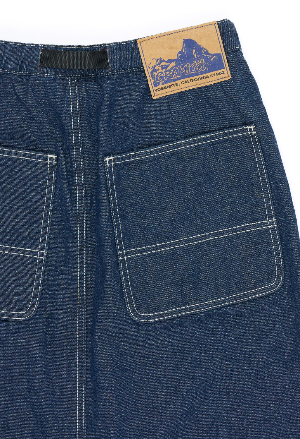 Gramicci Women's Sutter Denim Skirt - Rinsed Indigo