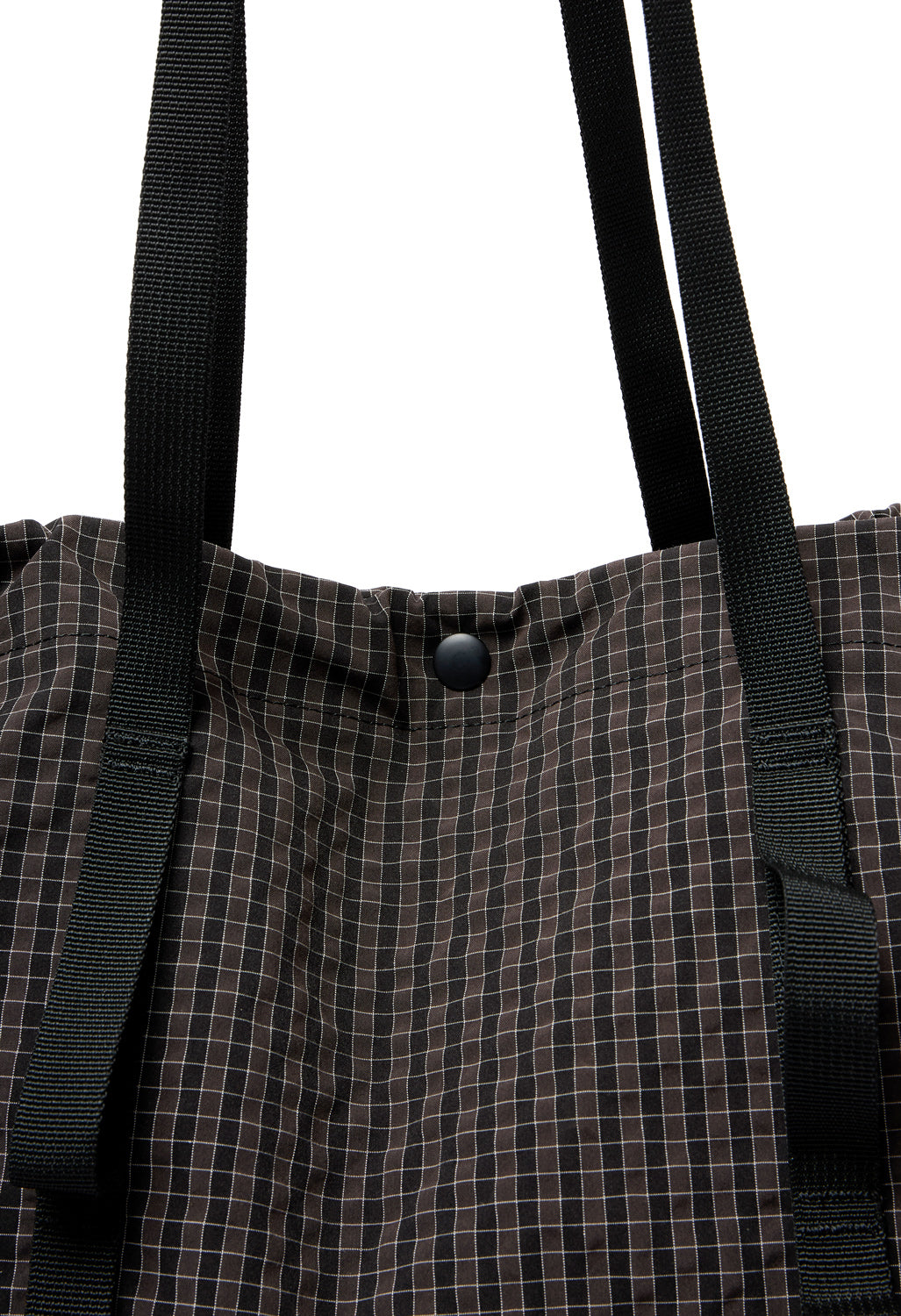 Gramicci Plaid Climbing Tote Bag - Deep Brown