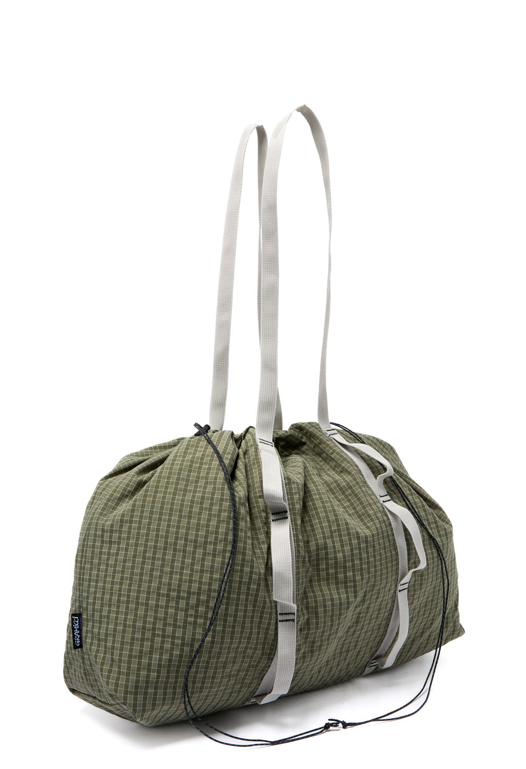 Gramicci Plaid Climbing Tote Bag - Olive