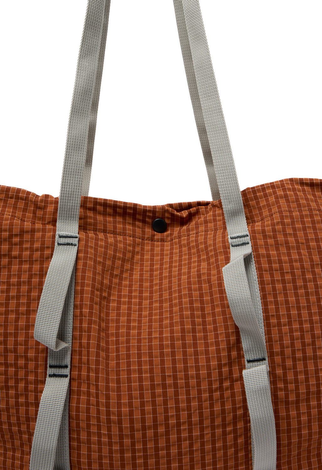 Gramicci Plaid Climbing Tote Bag - Brick