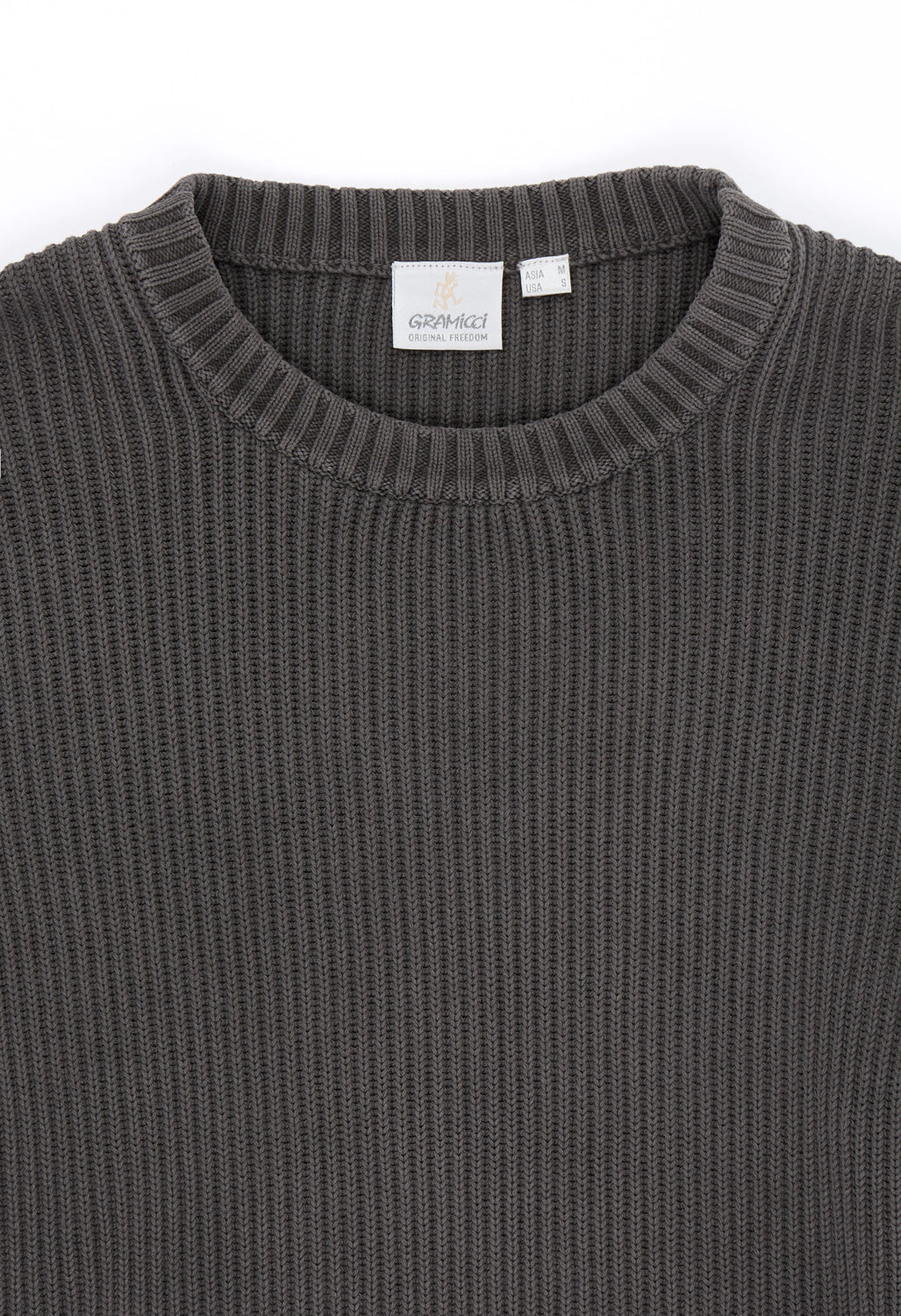 Gramicci Men's Cotton Knit Sweater - Grey