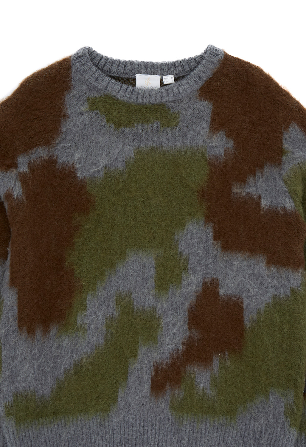 Gramicci Men's Mohair Sweater - Jungle Digi Camo