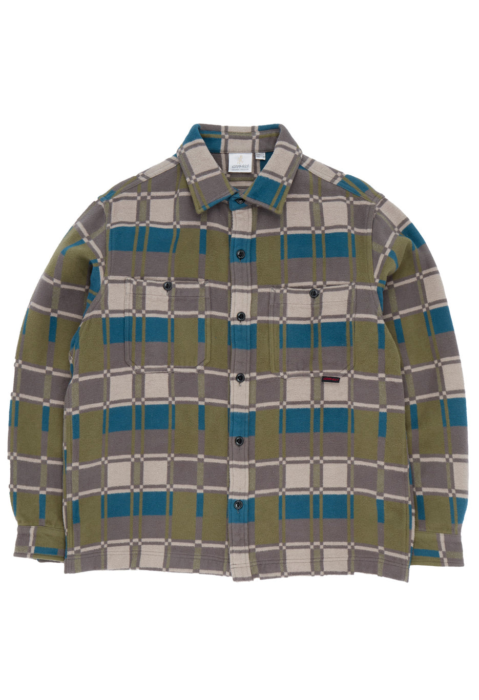 Gramicci Men's Flannel Anthony Shirt - Silver Check