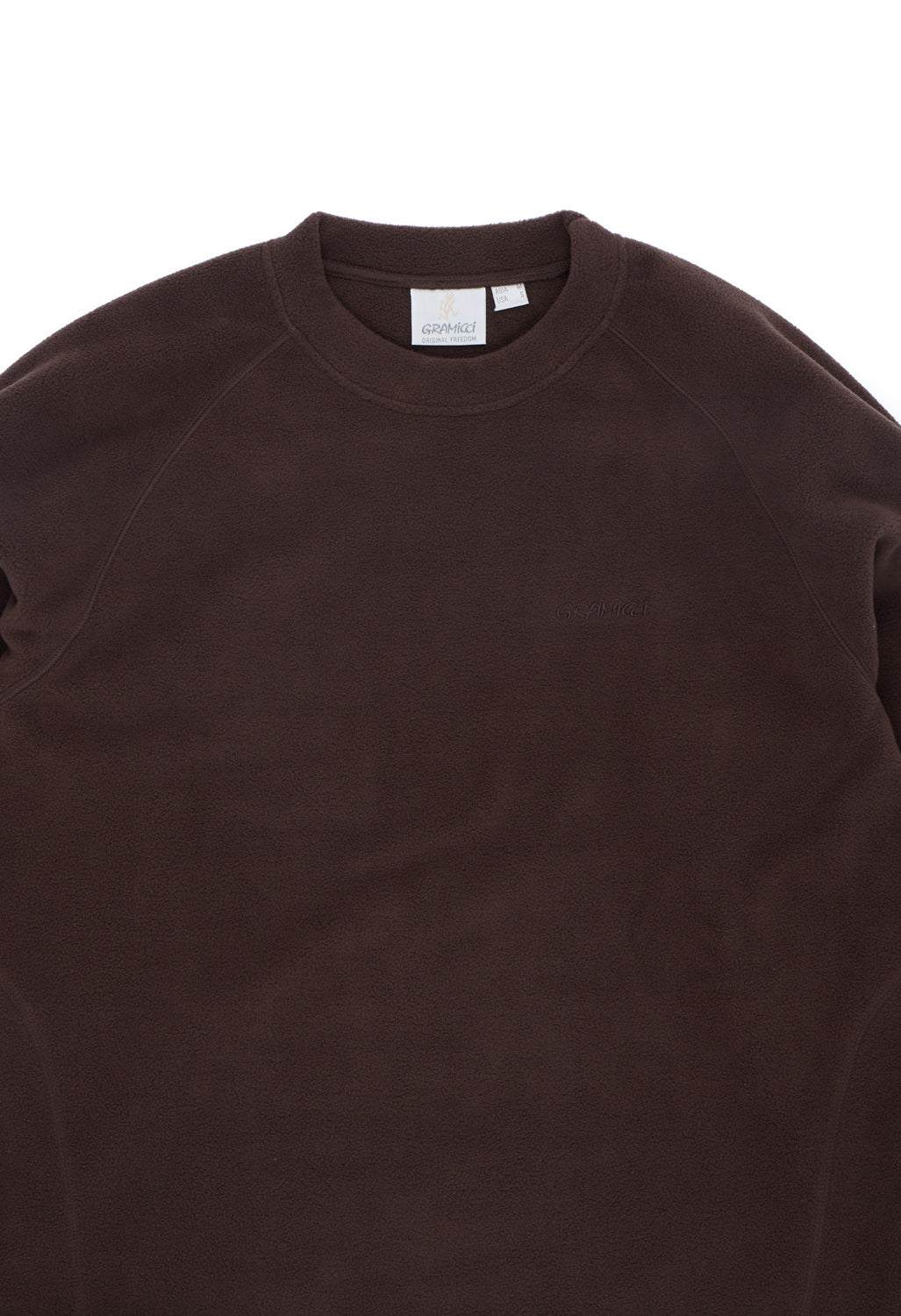 Gramicci Men's Thermal Fleece Crew - Tobacco