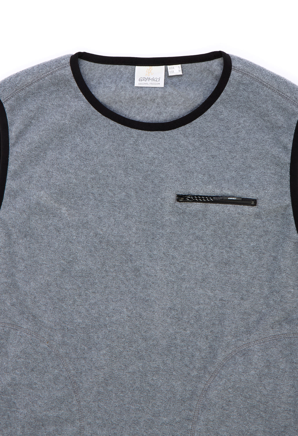 Gramicci Women's Thermal Fleece Pullover - Heather Grey