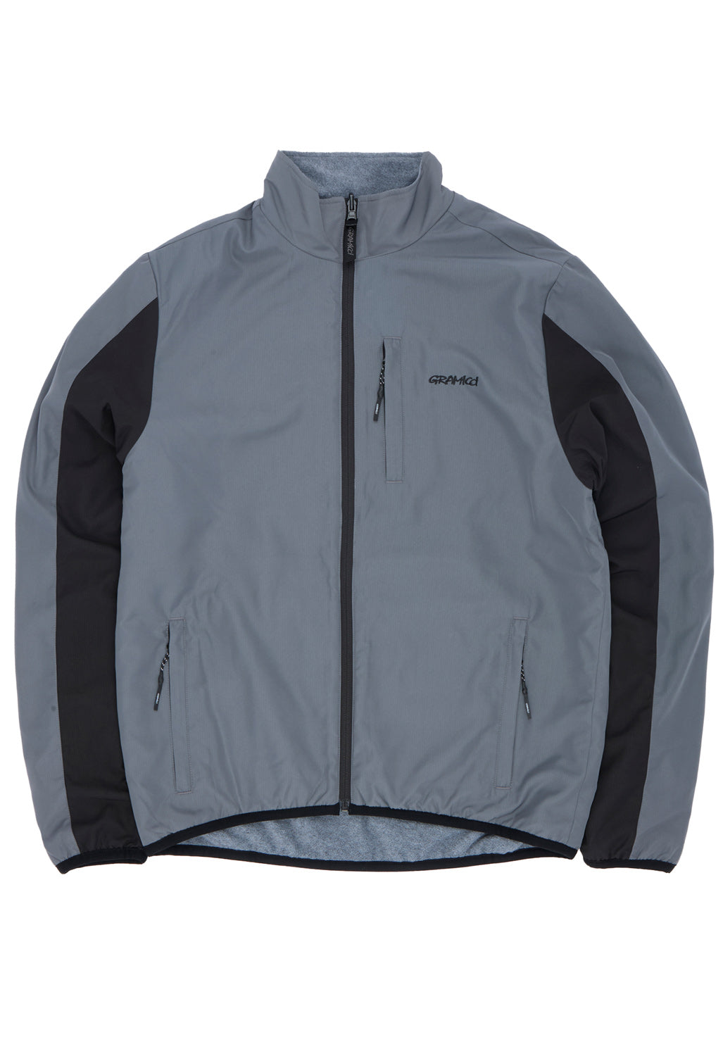Gramicci Men's Thermal Fleece Reversible Jacket - Heather Grey