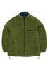 Gramicci Men's Reversible Sherpa Jacket - Olive / Dusty Navy
