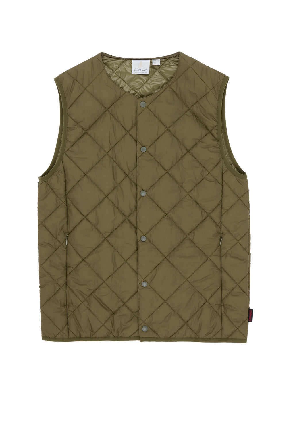 Gramicci Men's Thermal Insulation Quilted Vest - Deep Laurel