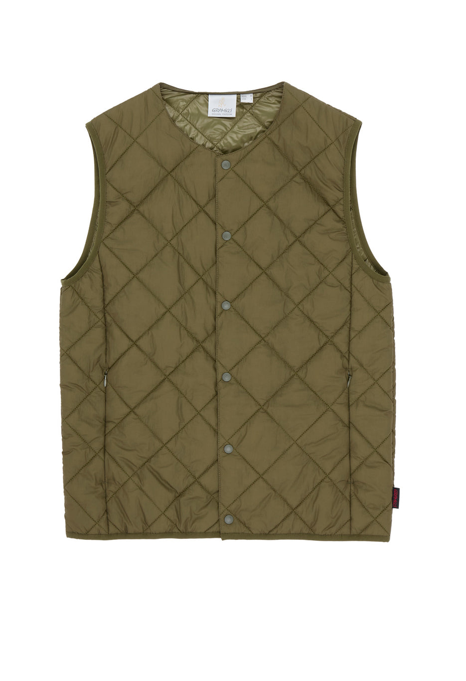 Gramicci Men's Thermal Insulation Quilted Vest - Deep Laurel