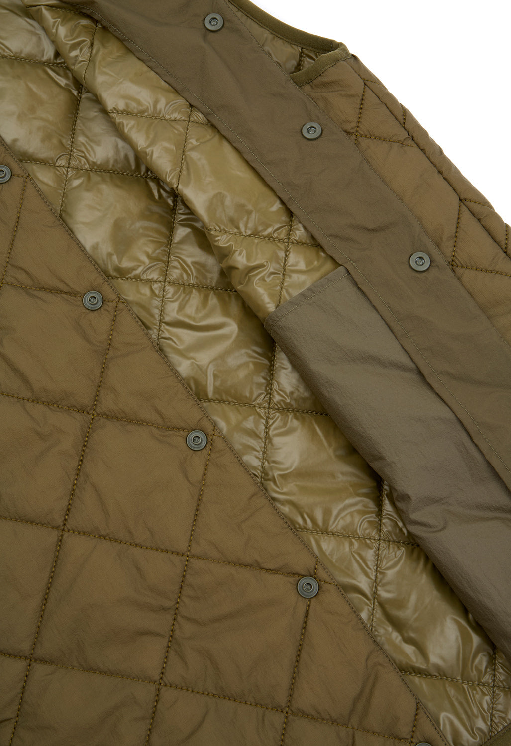 Gramicci Men's Thermal Insulation Quilted Vest - Deep Laurel