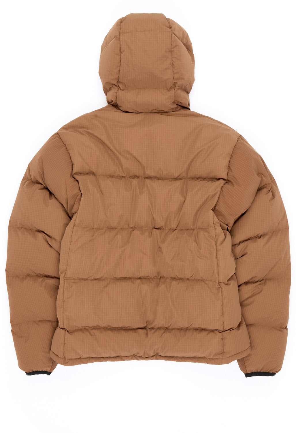 Gramicci Men's Down Puffer Hooded Jacket - Brown