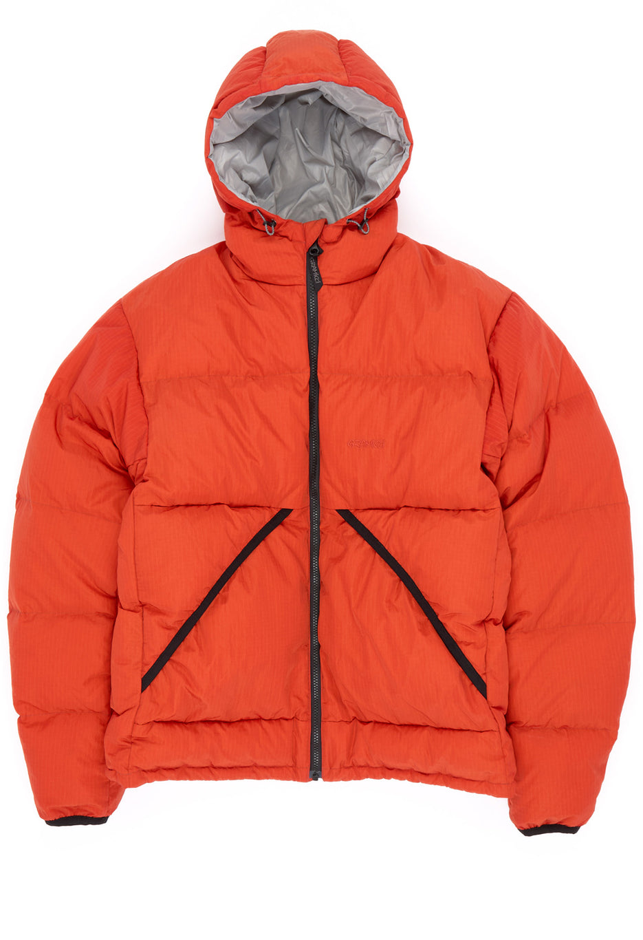 Gramicci Men's Down Puffer Hooded Jacket - Burnt Red