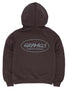 Gramicci Men's Original Freedom Zip Hooded Sweatshirt - Deep Brown