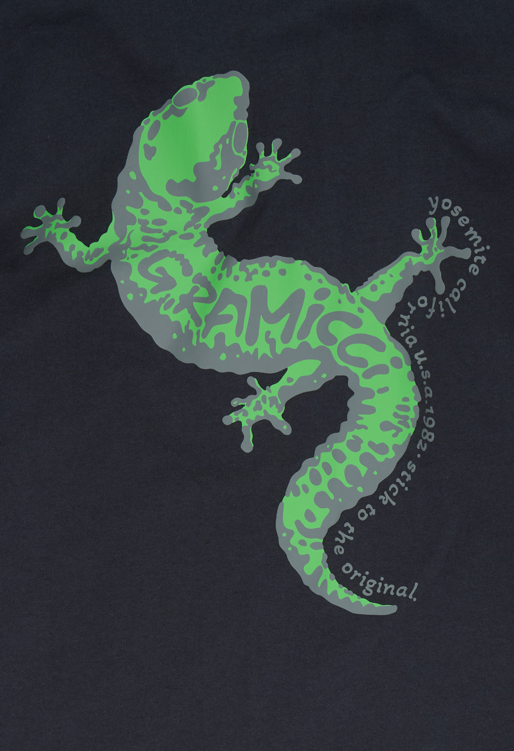 Gramicci Gecko Long Sleeve Tee - Vintage Black