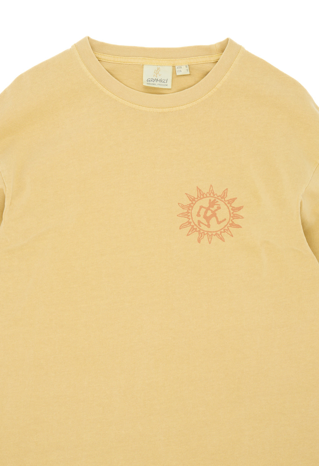 Gramicci Sun Long Sleeve Tee - Mustard Pigment