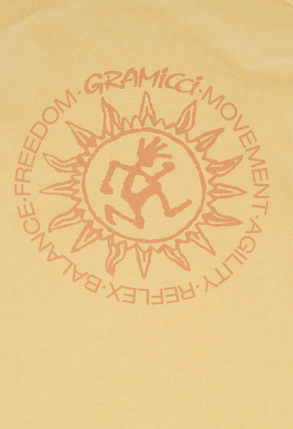 Gramicci Sun Long Sleeve Tee - Mustard Pigment