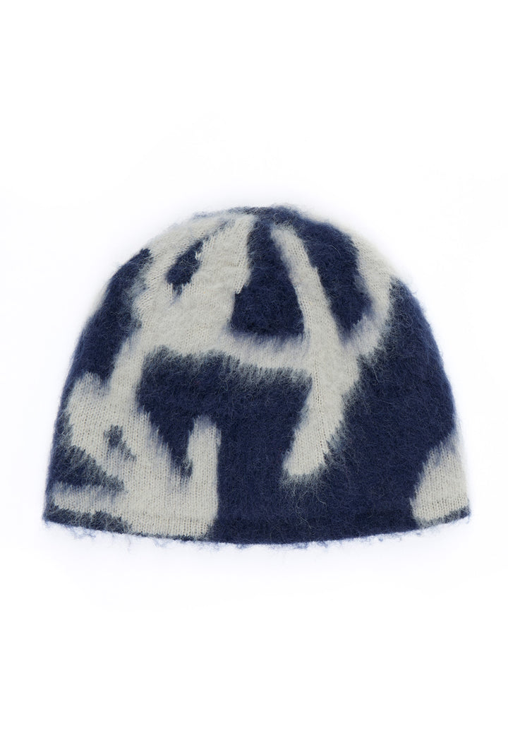 Gramicci Mohair Burly Runningman Beanie in Midnight main image 0