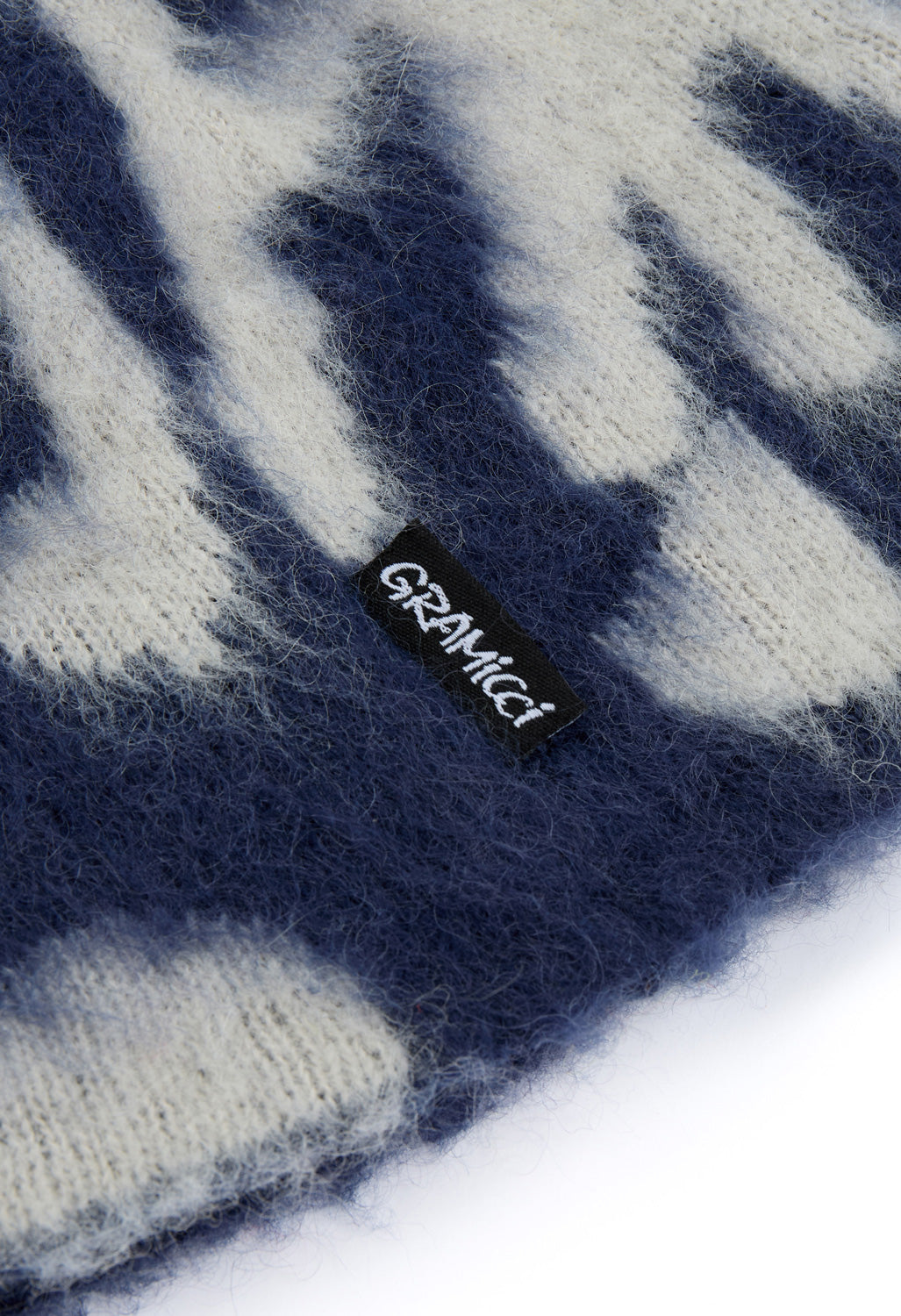 Gramicci Mohair Burly Runningman Beanie - Midnight