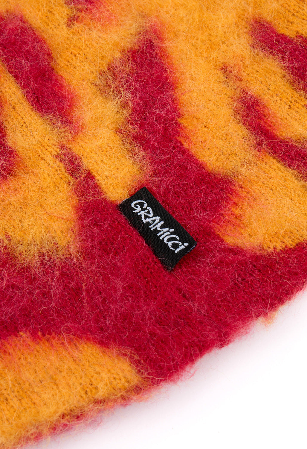 Gramicci Mohair Burly Runningman Beanie - Burnt Orange