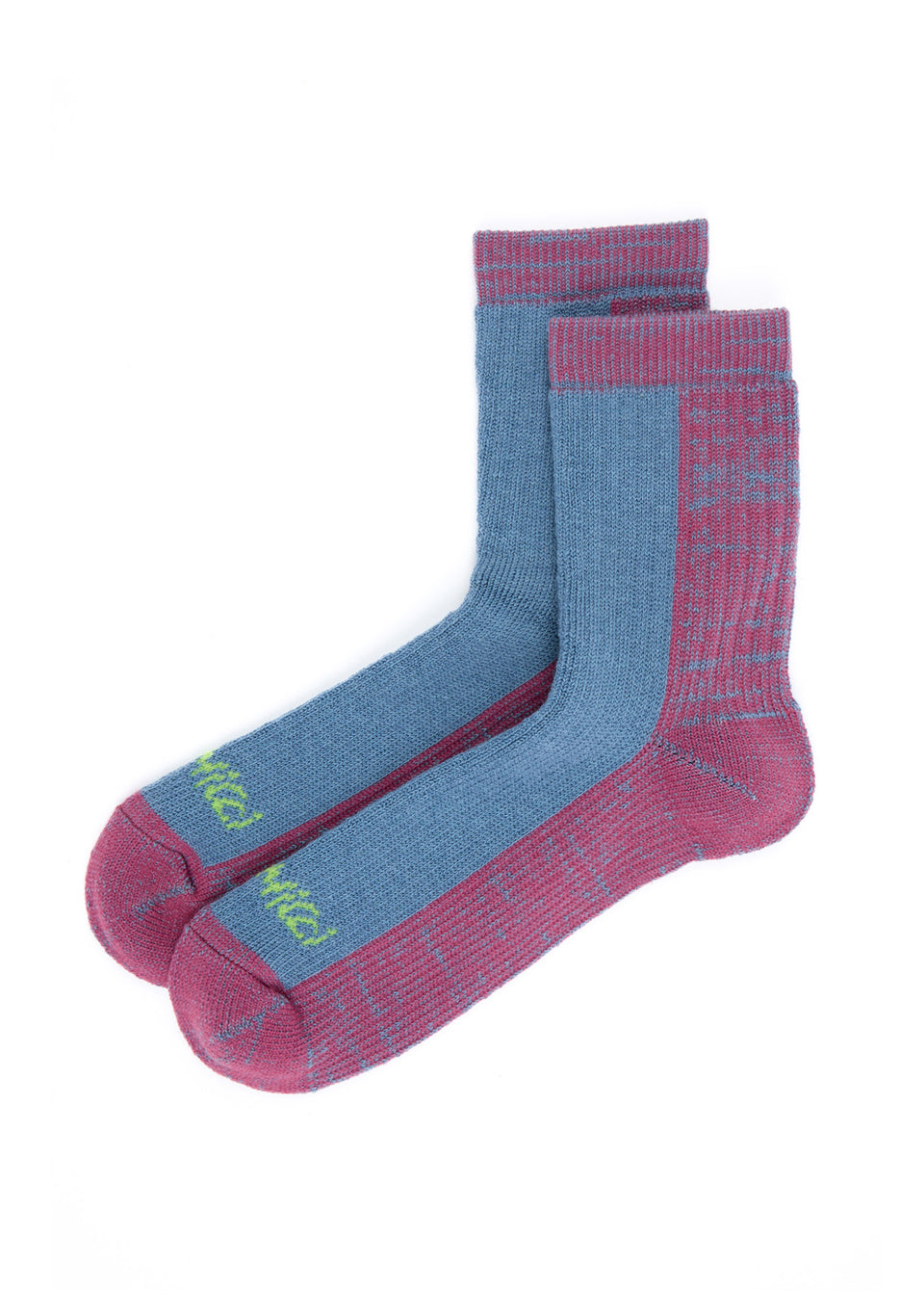 Gramicci 2-Tone Merino Wool Socks - Berry