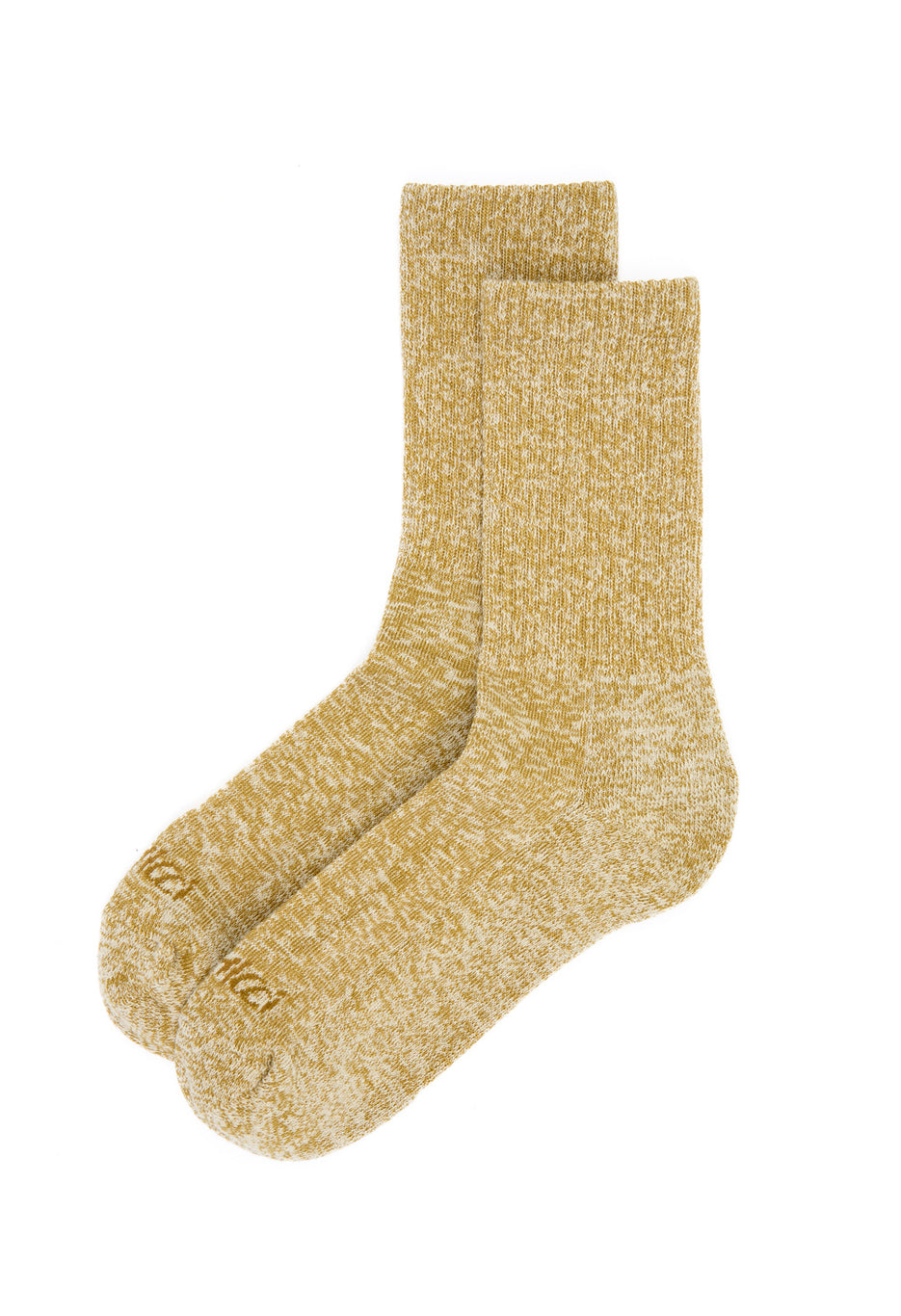 Gramicci 2-Tone Merino Wool Socks - Mustard