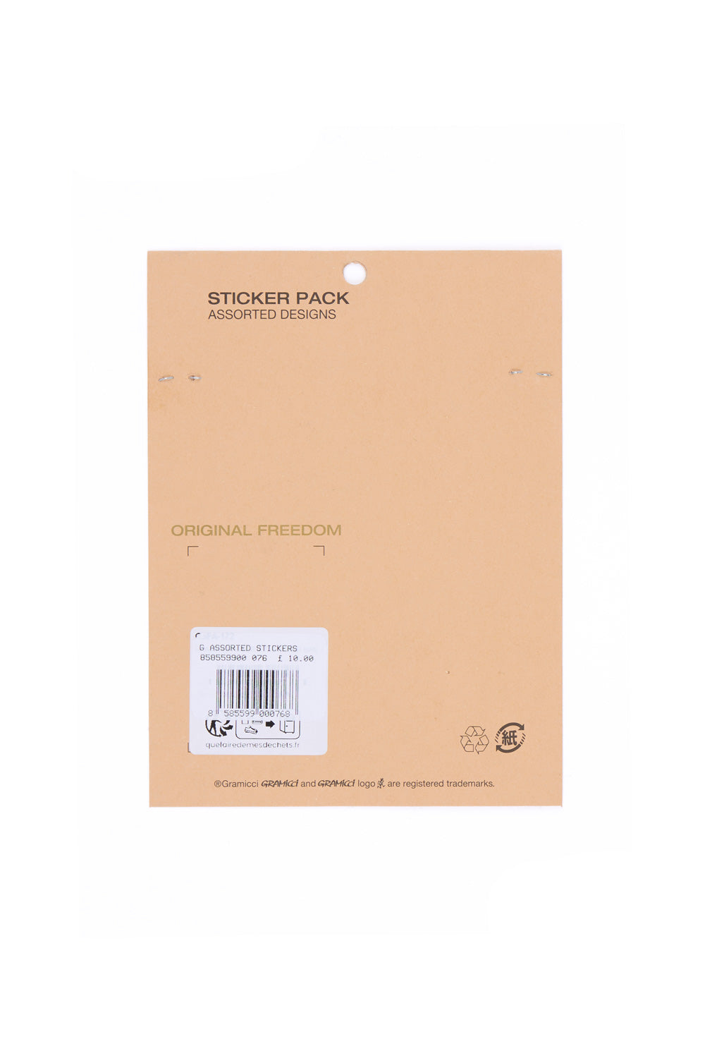 Gramicci Assorted Sticker Bag
