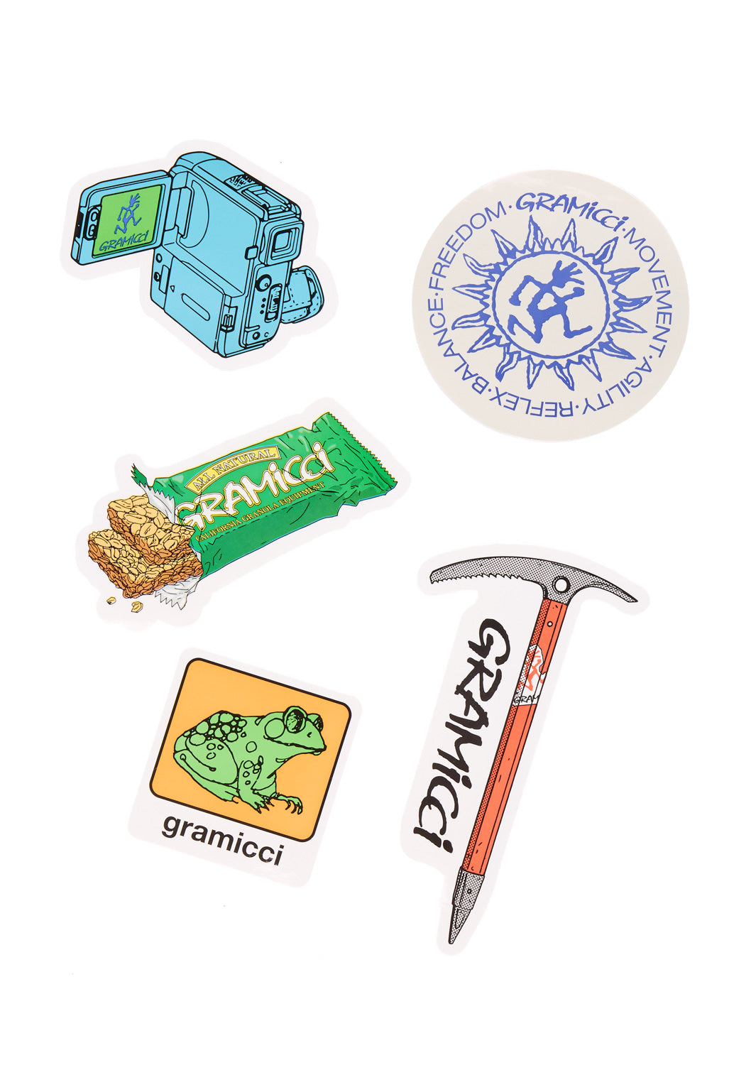 Gramicci Assorted Sticker Bag