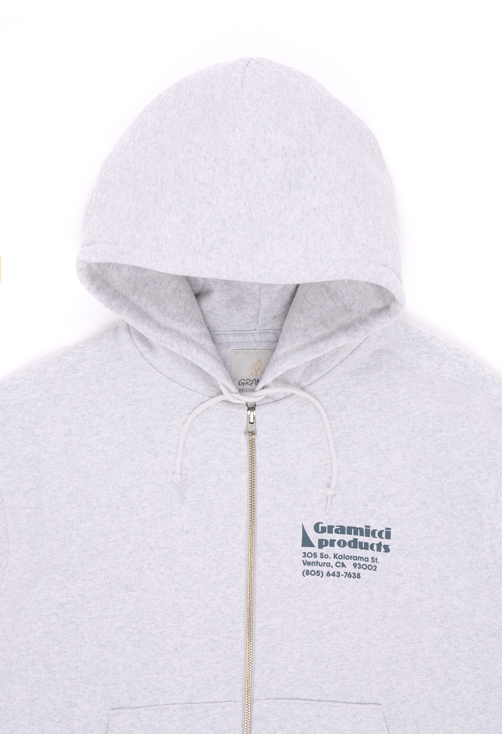 Gramicci G Sail Hooded Sweatshirt - Heather Ash