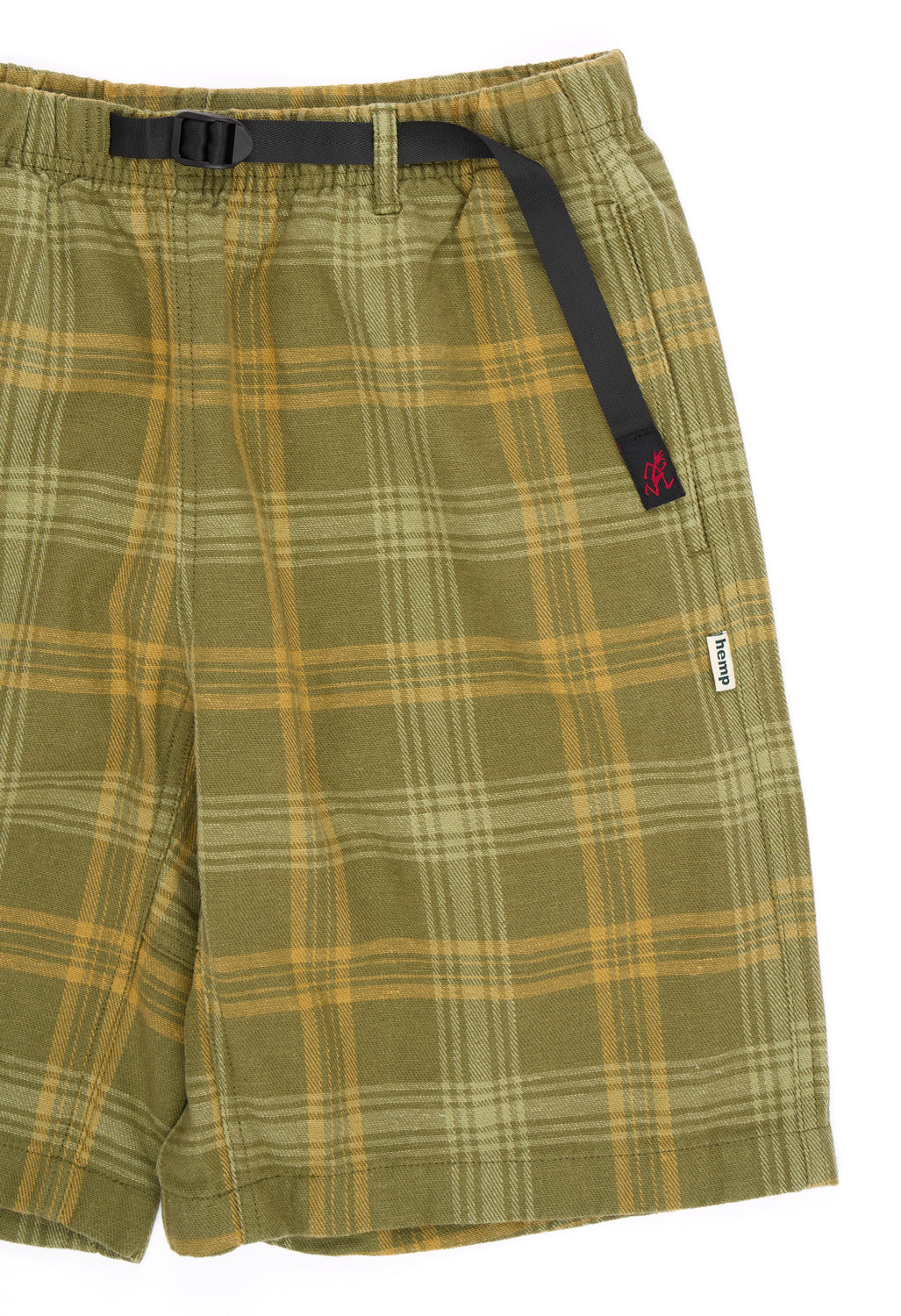 Gramicci Men's Hemp G-Shorts Plaid - Plaid