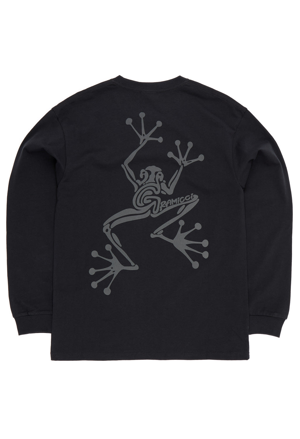 Gramicci Sticky Hands Long Sleeve Tee - Vintage Black