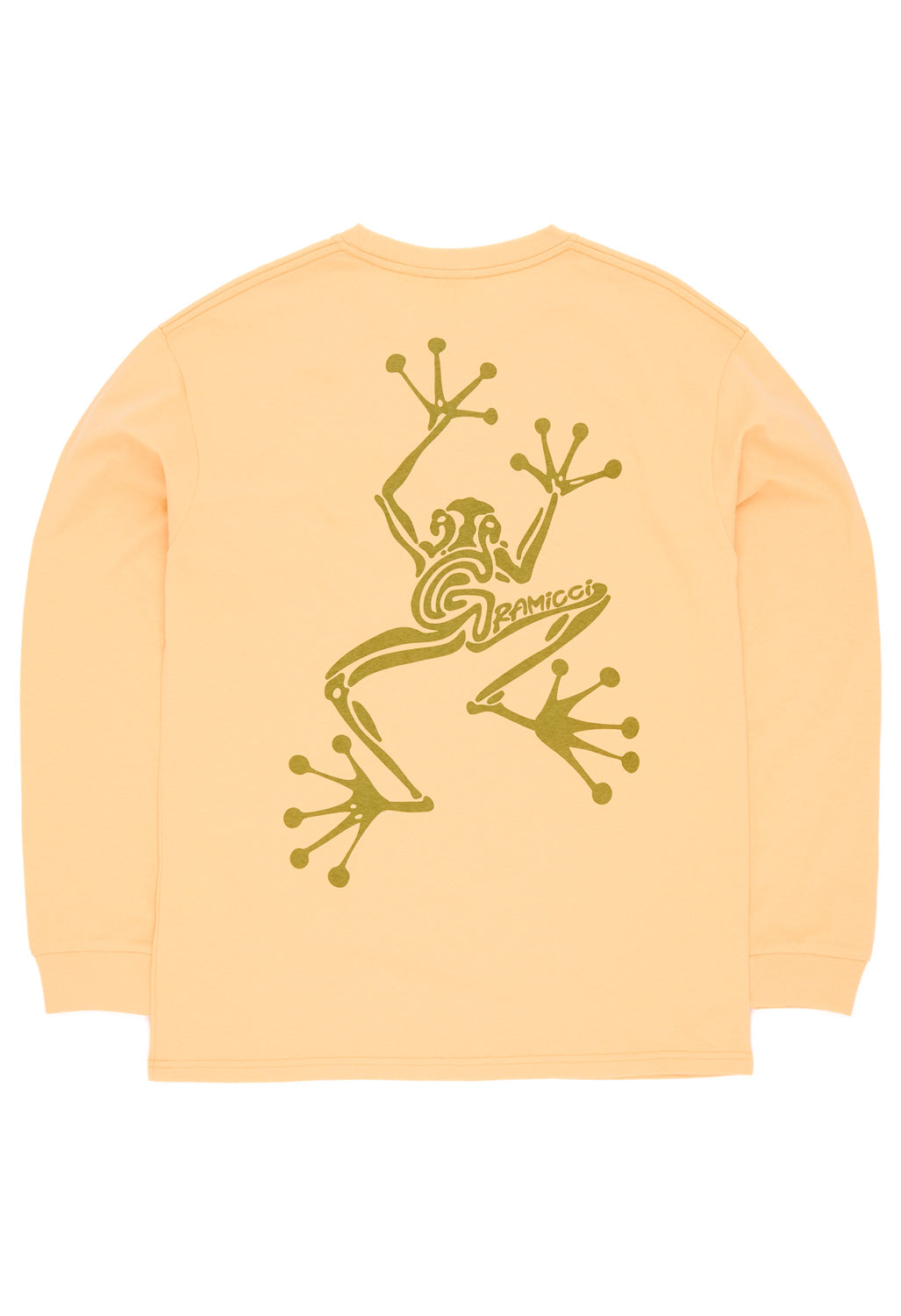 Gramicci Sticky Hands Long Sleeve Tee - Mango