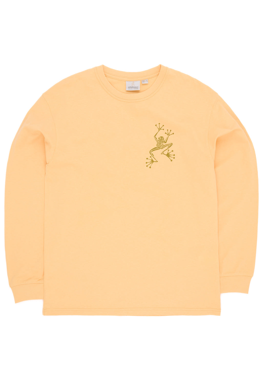 Gramicci Sticky Hands Long Sleeve Tee - Mango