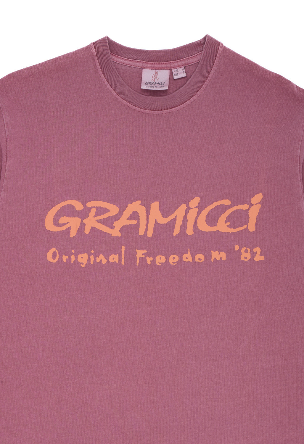 Gramicci Freedom Tee Pigment Dyed - Red Pigment