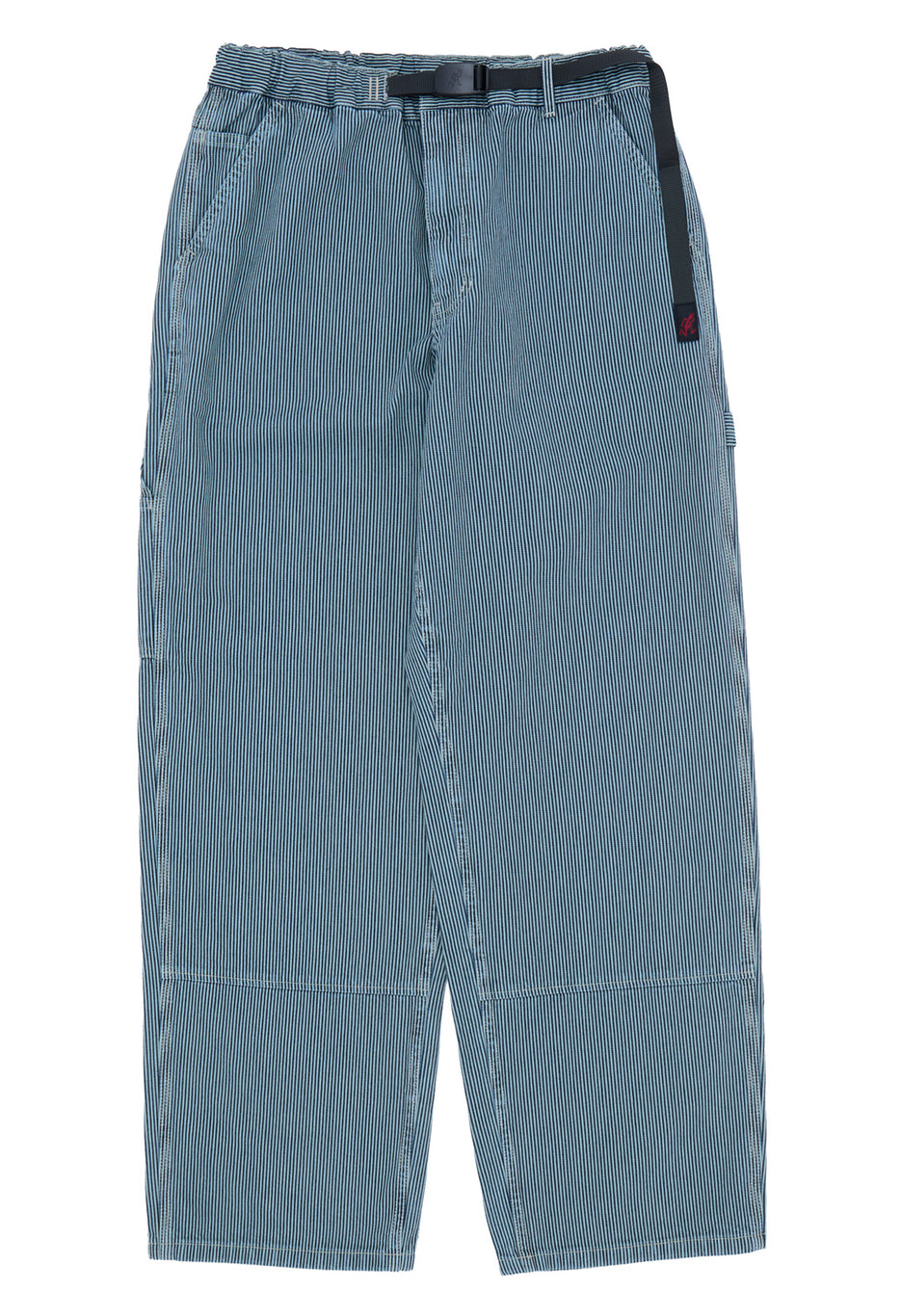 Gramicci Men's Overdyed Hickory Work Pants - Navy