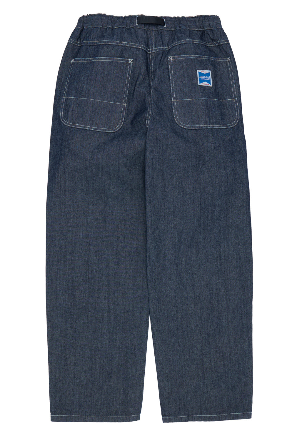 Gramicci Men's Japanese Chambray Double Knee Pants - Navy