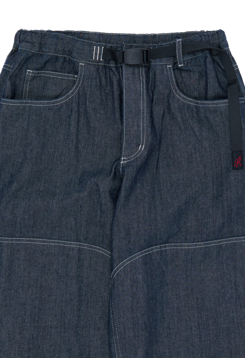 Gramicci Men's Japanese Chambray Double Knee Pants - Navy
