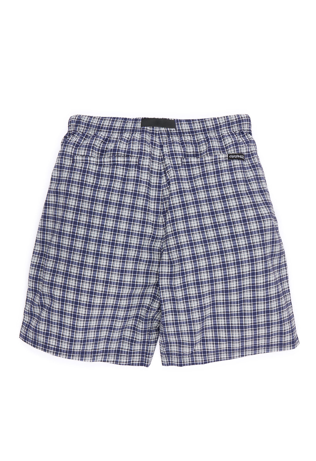 Gramicci Men's Checkered Shell Shorts - Navy Check