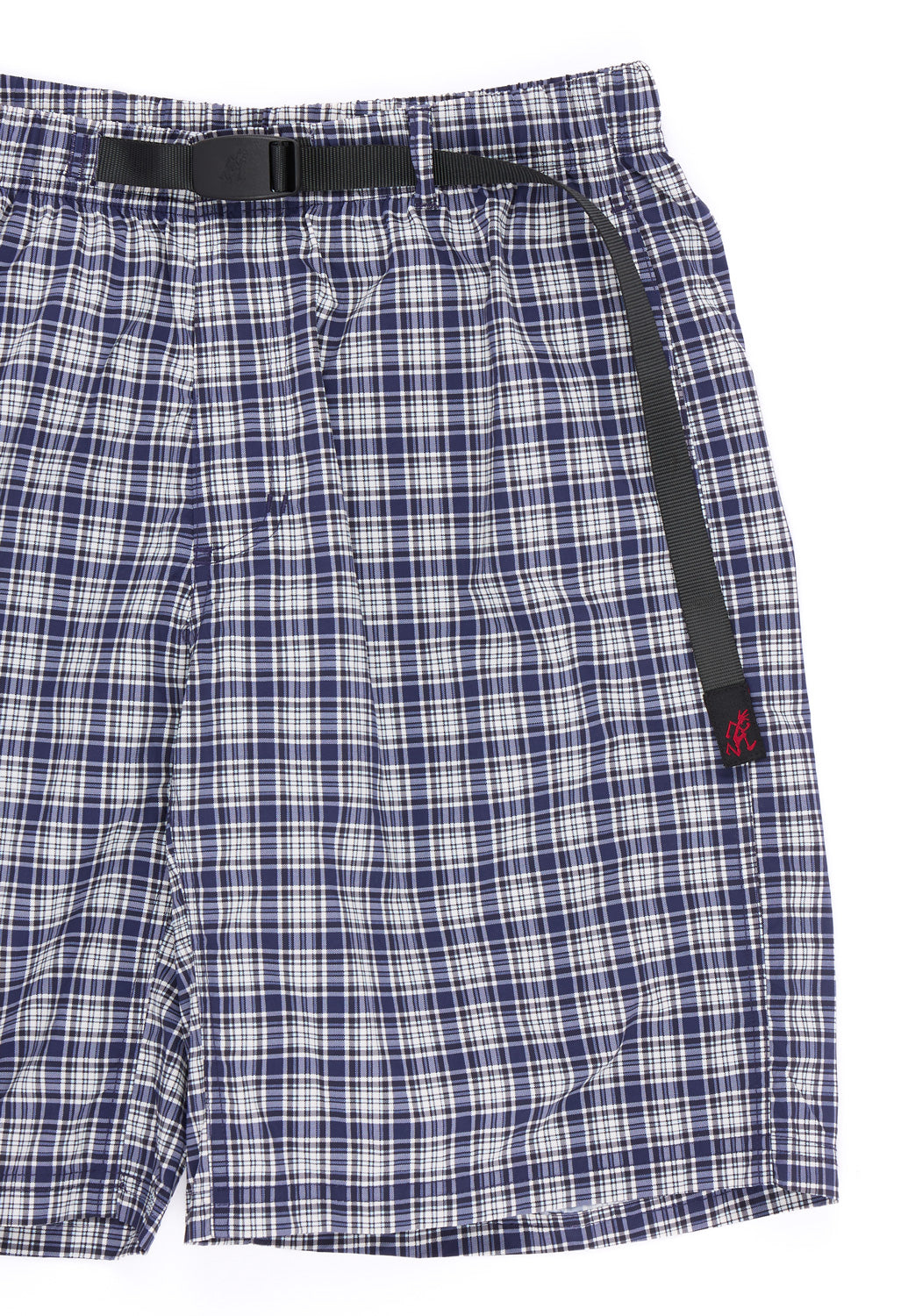 Gramicci Men's Checkered Shell Shorts - Navy Check