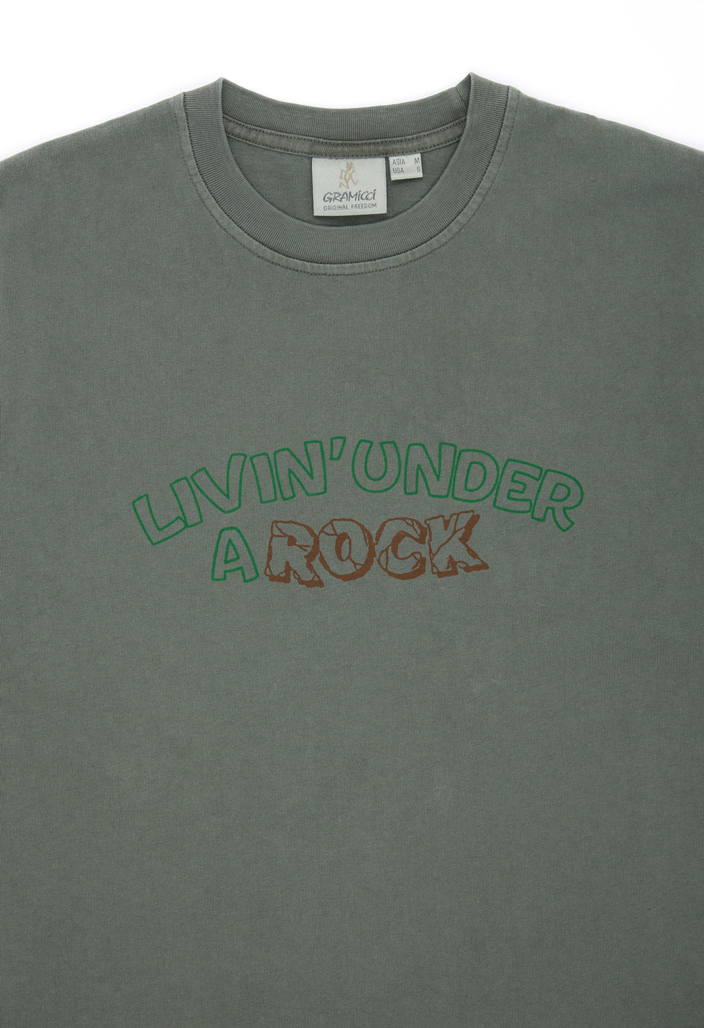 Gramicci Livin' Tee Pigment Dyed - Sage Pigment