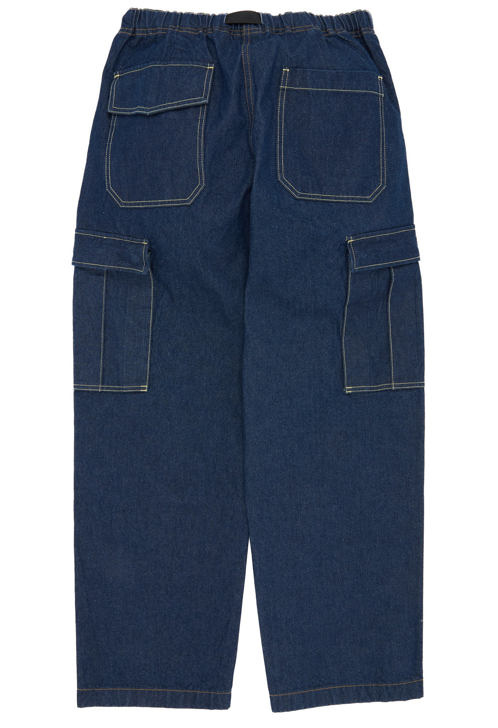 Gramicci Men's Denim Cargo Pants - Rinsed Indigo