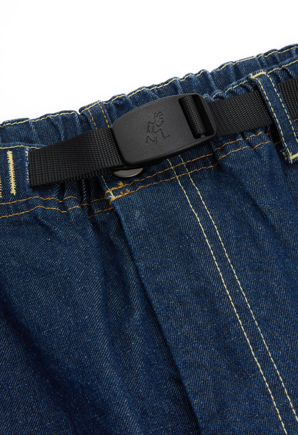 Gramicci Men's Denim Cargo Pants - Rinsed Indigo