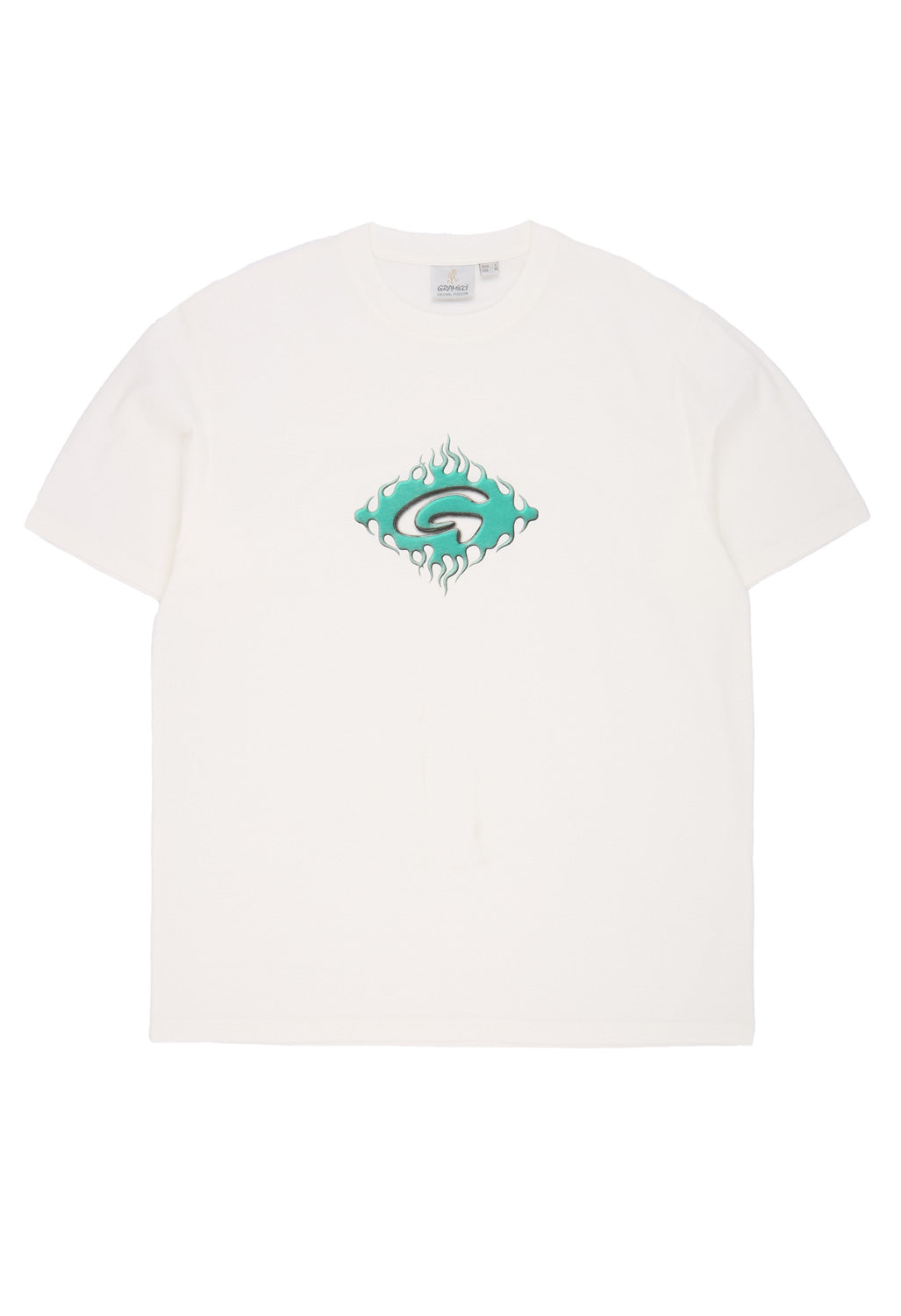 Gramicci Flames Tee - White