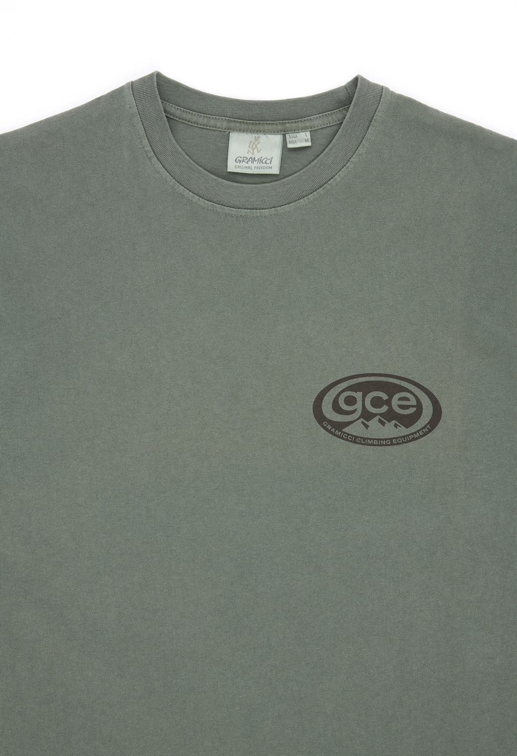 Gramicci GCE Tee Pigment Dyed - Sage Pigment